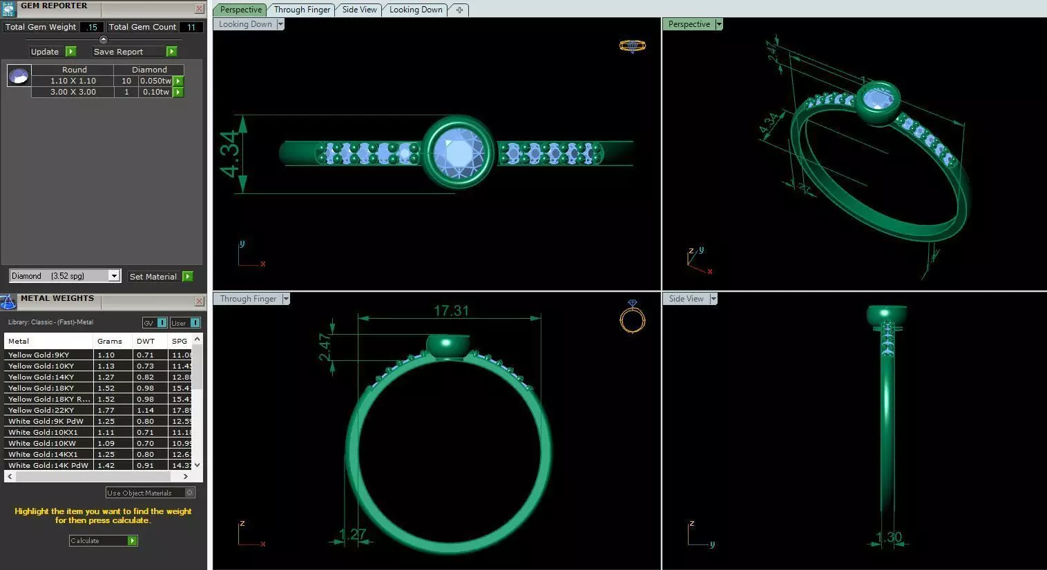 Ultra Light Ring 017 3D print model_5