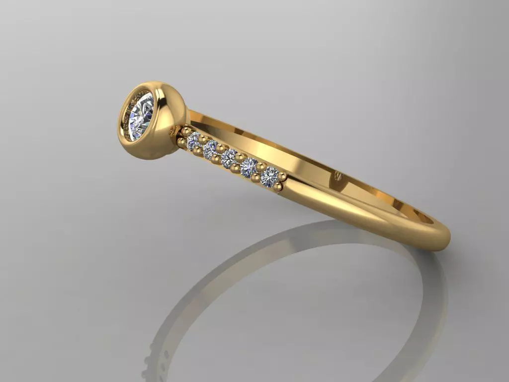 Ultra Light Ring 017 3D print model_4