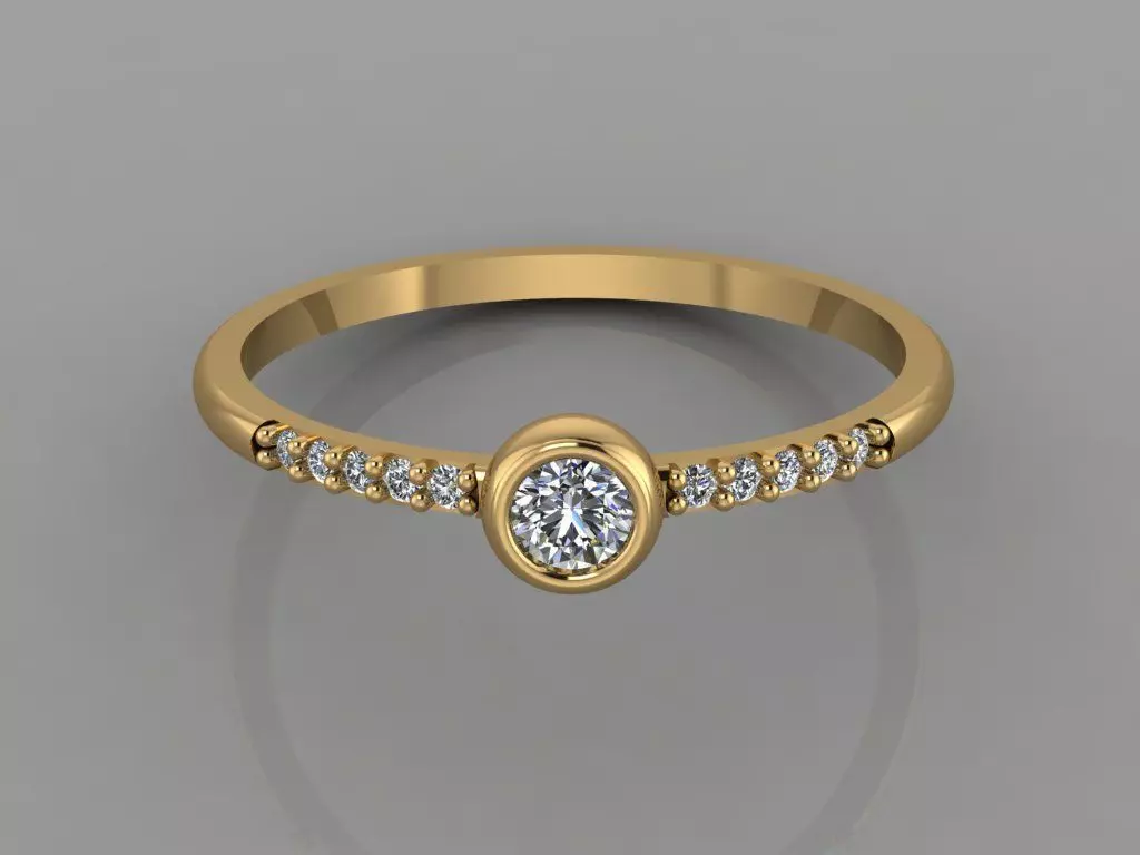 Ultra Light Ring 017 3D print model_0