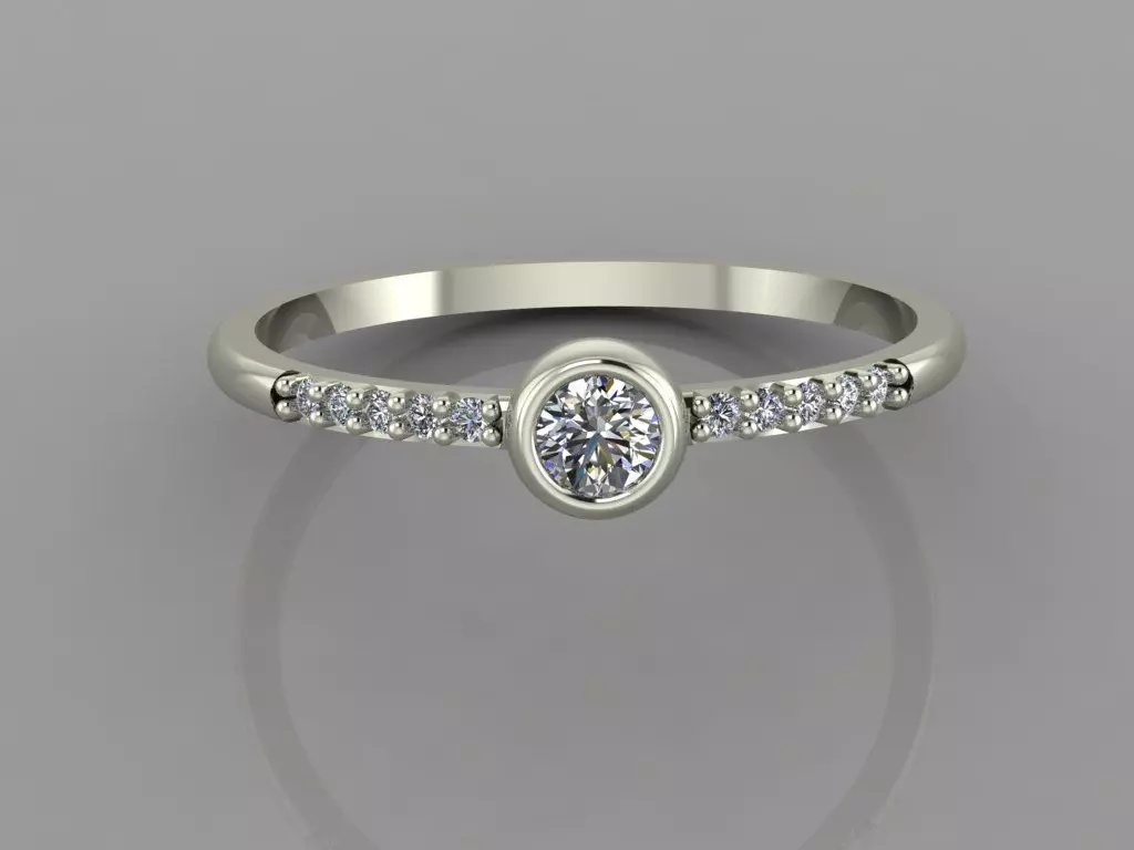 Ultra Light Ring 017 3D print model_2