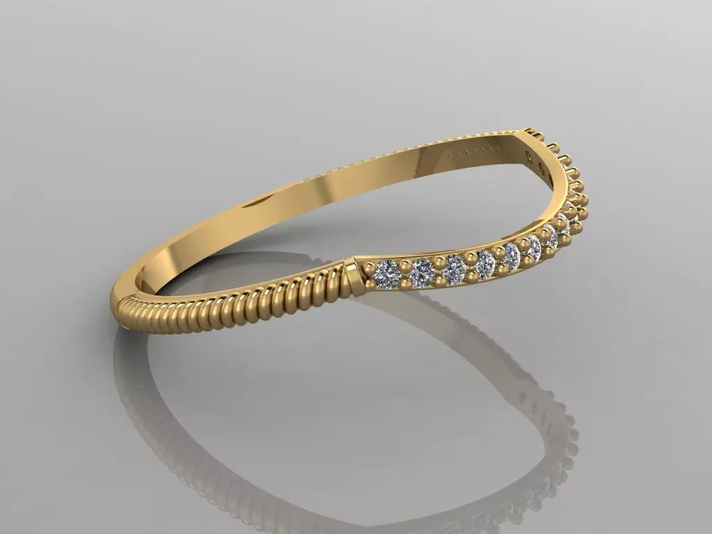 Ultra Light Ring 020 3D print model_3