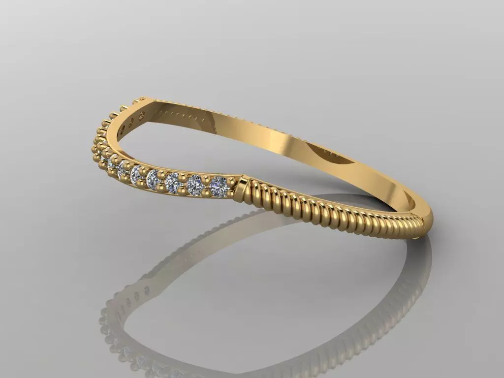 Ultra Light Ring 020 3D print model_4