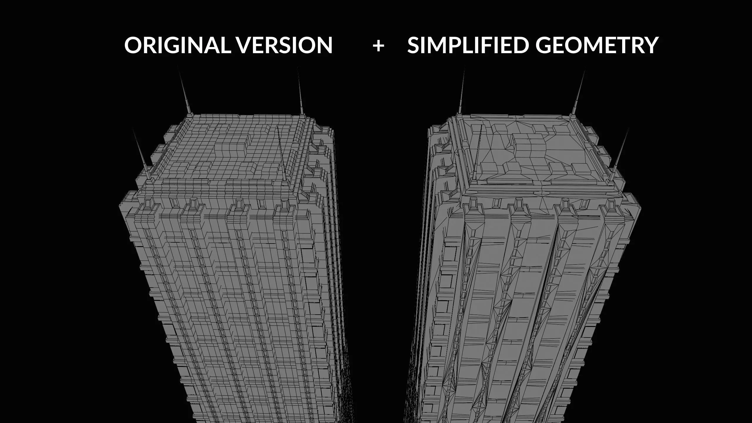 20 Sci-Fi Buildings and Skyscraper Cyberpunk Pack Blender Low-poly 3D model_11