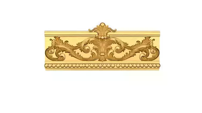 carved classic decorative ornament cnc 3d printing stl 41