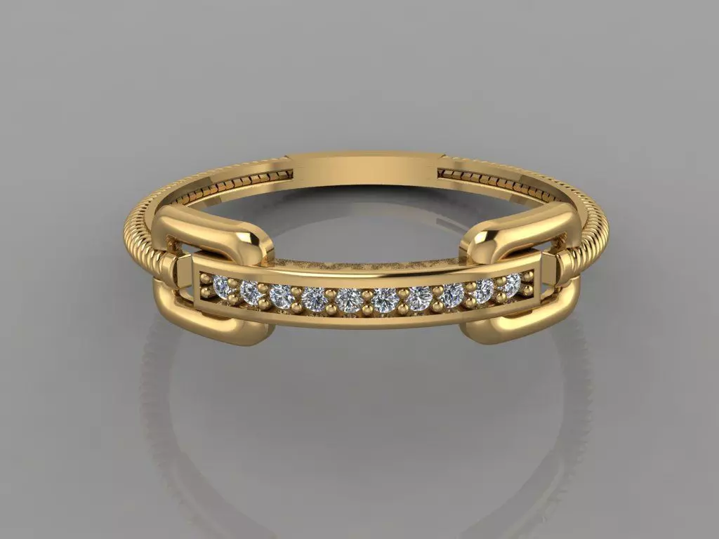 Ultra Light Ring 028 3D print model_0