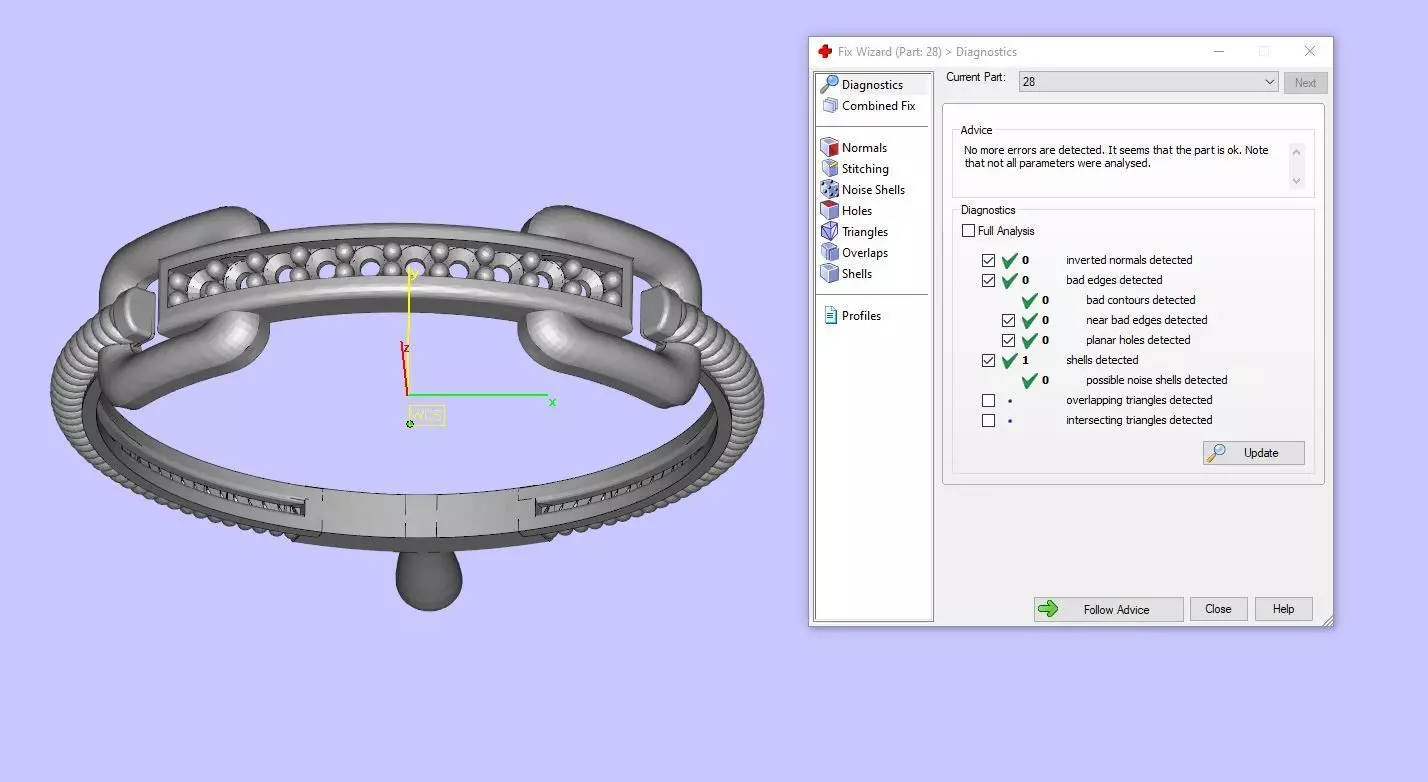 Ultra Light Ring 028 3D print model_9
