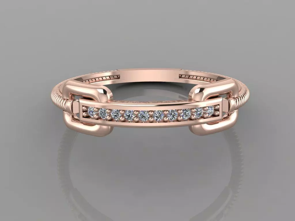 Ultra Light Ring 028 3D print model_1