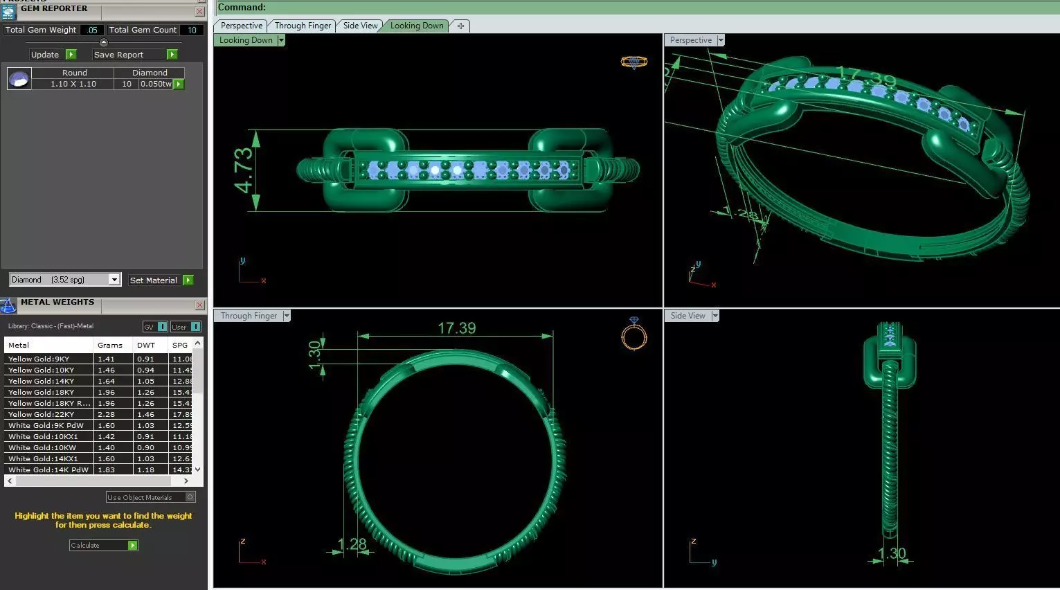 Ultra Light Ring 028 3D print model_5