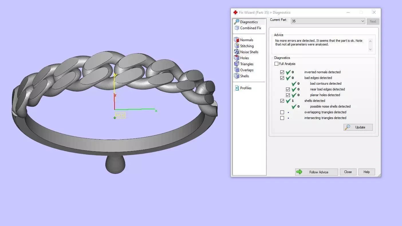 Ultra Light Ring 035 3D print model_9