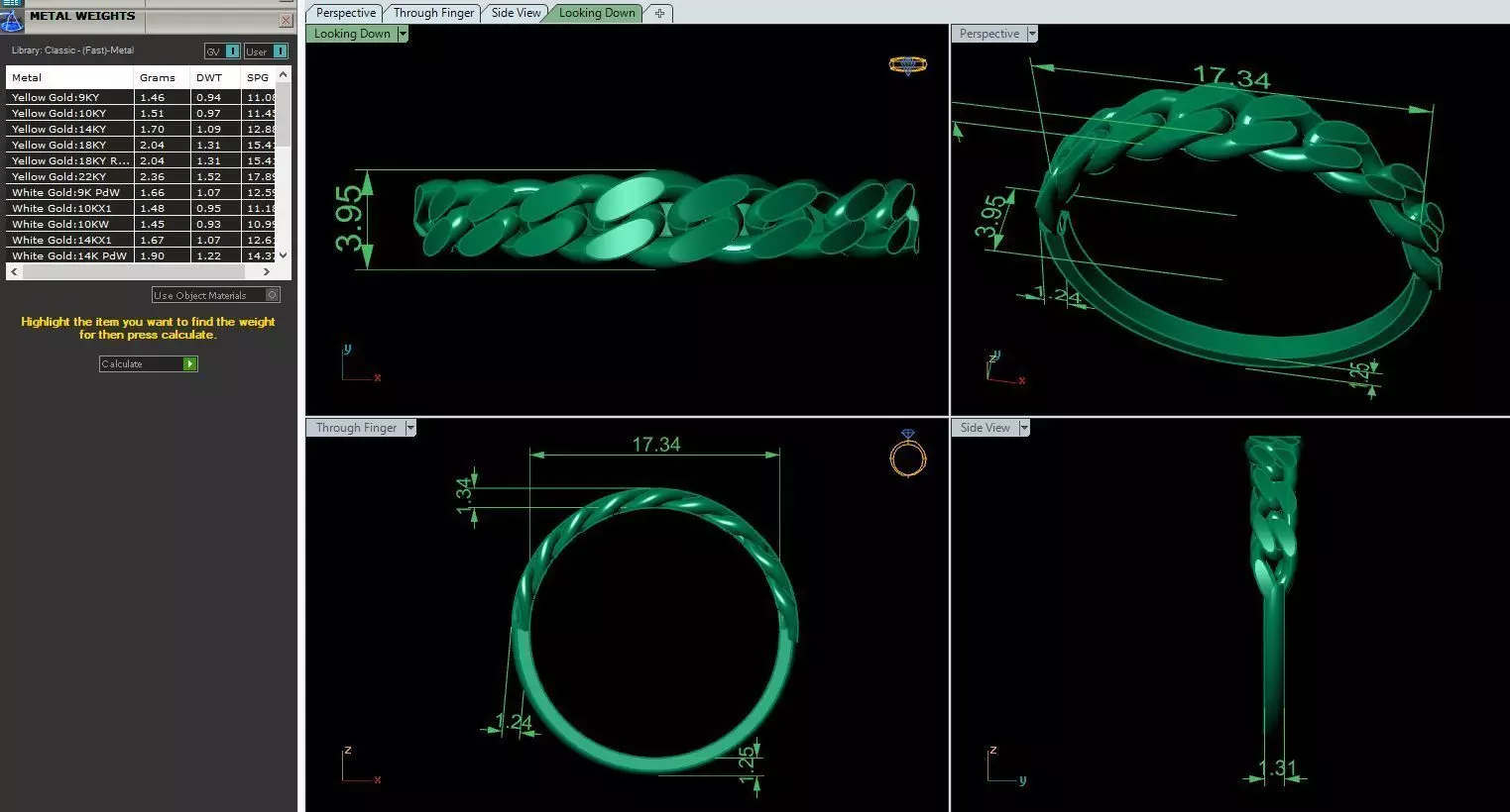 Ultra Light Ring 035 3D print model_5