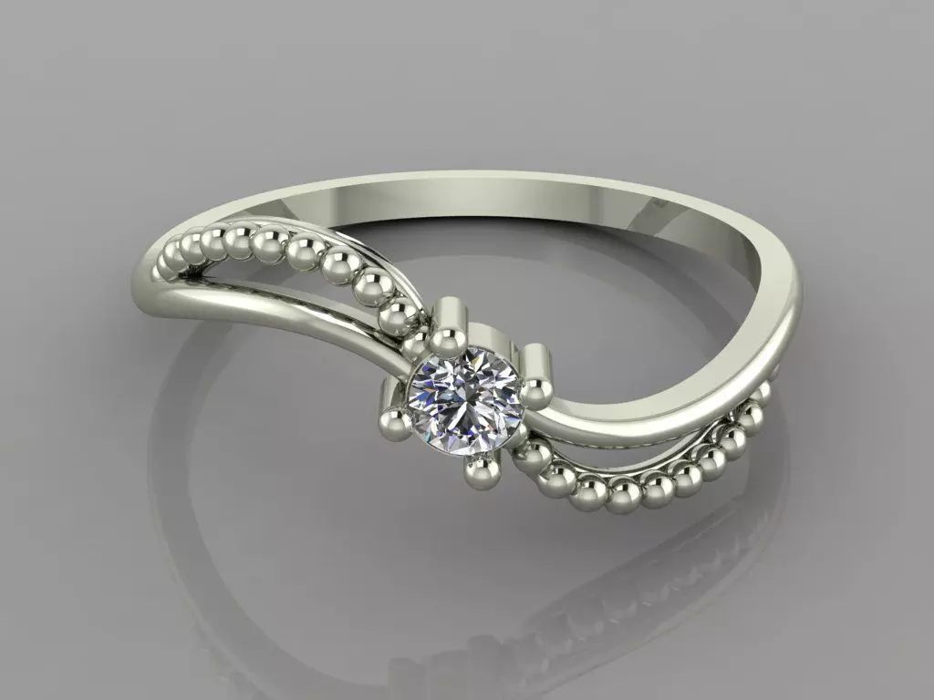 Ultra Light Ring 040 3D print model_2