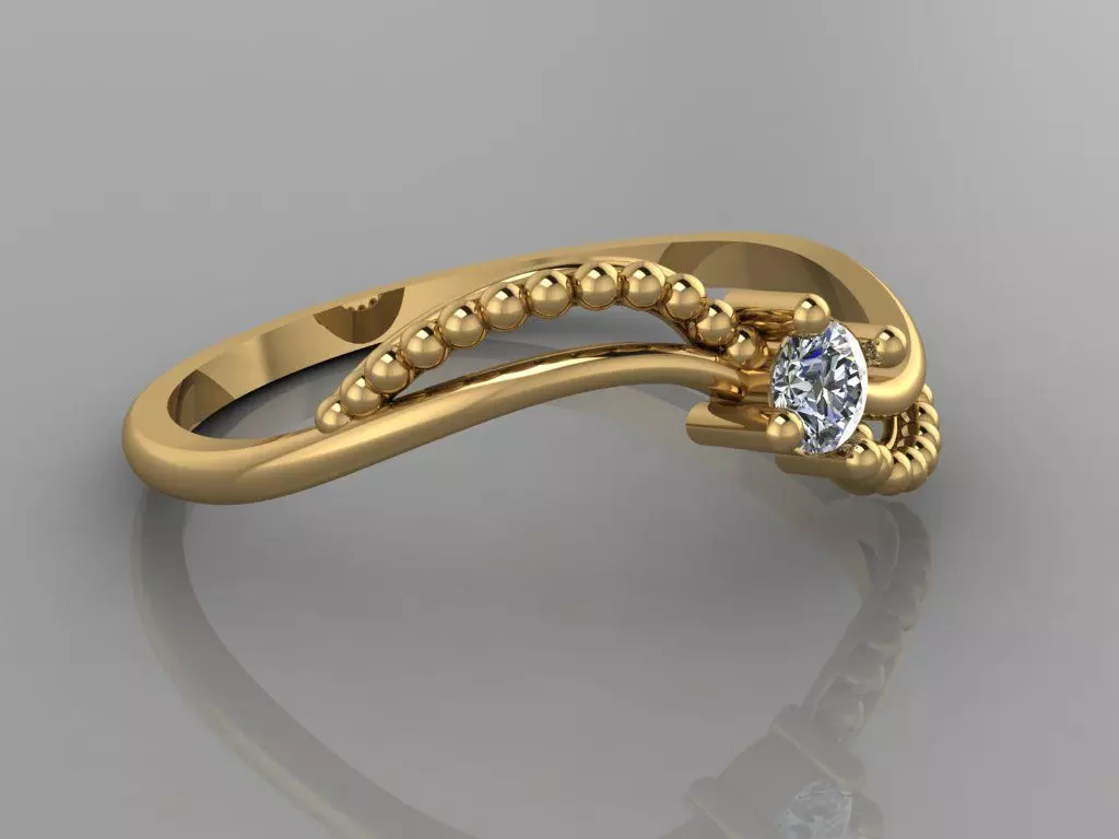 Ultra Light Ring 040 3D print model_3