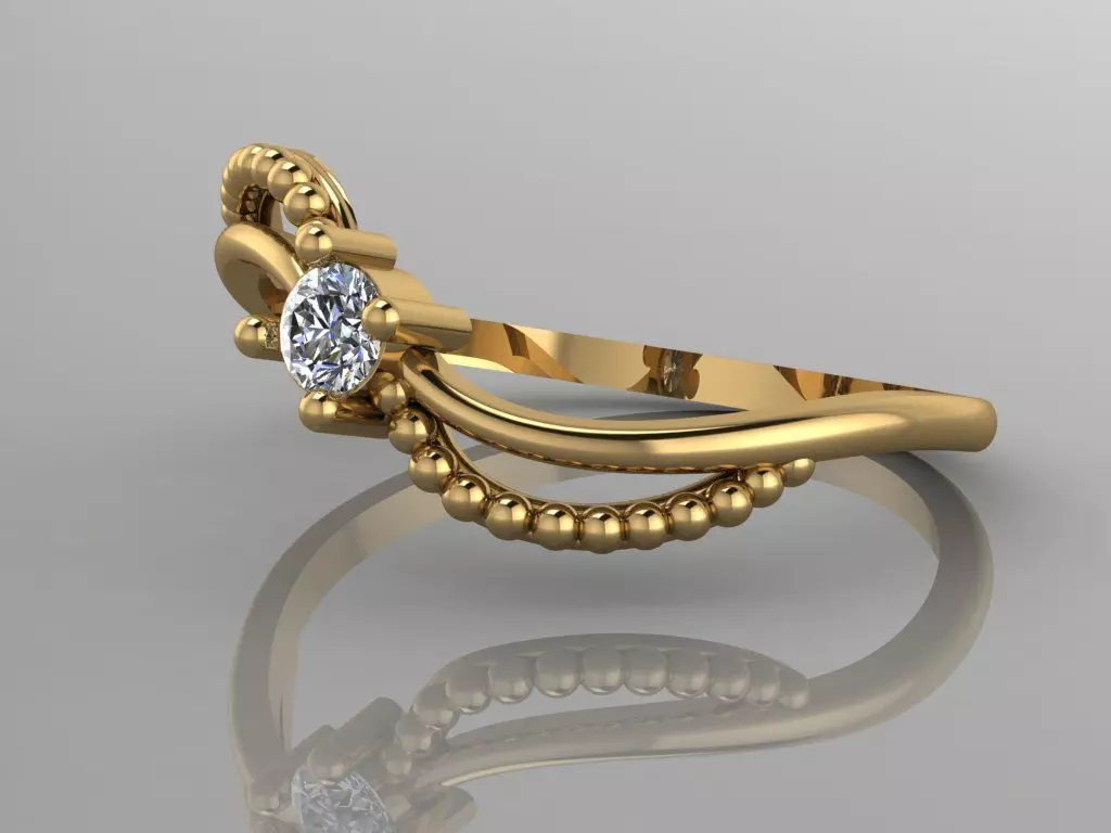 Ultra Light Ring 040 3D print model_4