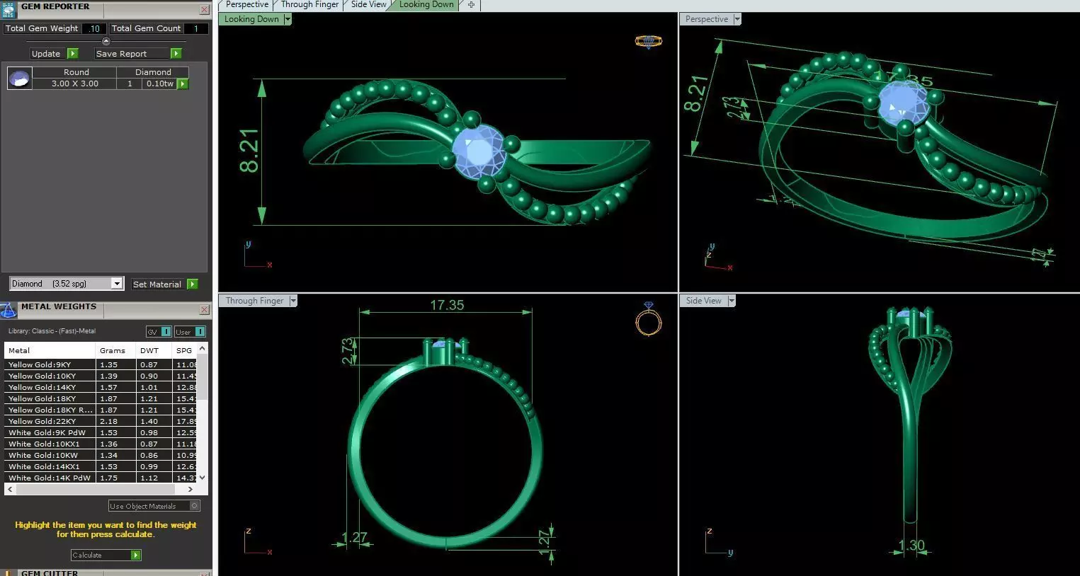 Ultra Light Ring 040 3D print model_5
