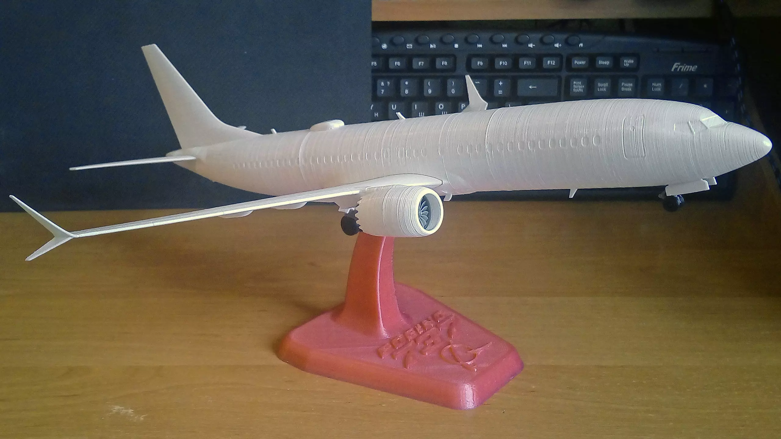 131214-8 Model kit Boeing 737-8 MAX Down 3D print model_14