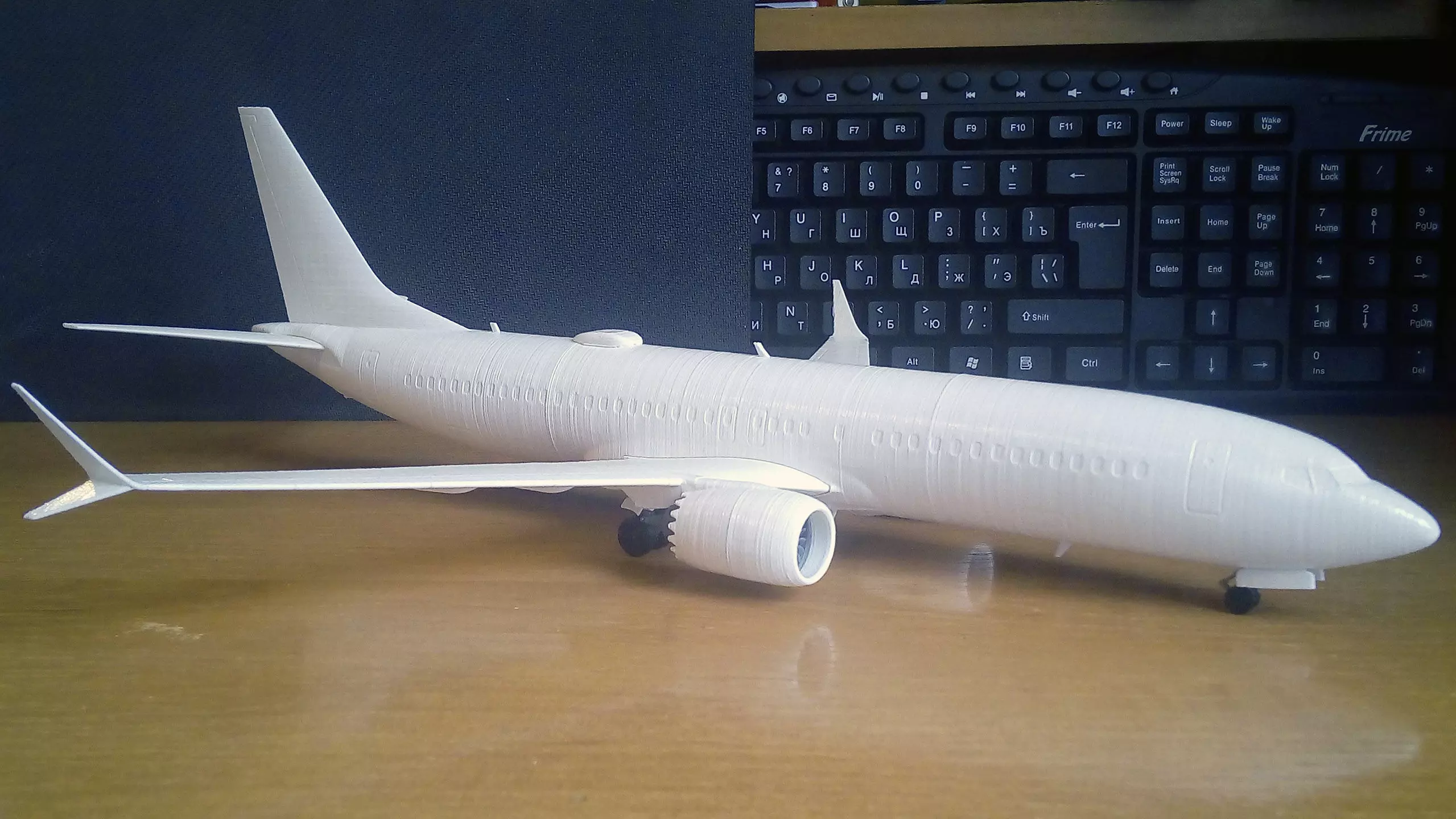 131214-8 Model kit Boeing 737-8 MAX Down 3D print model_6