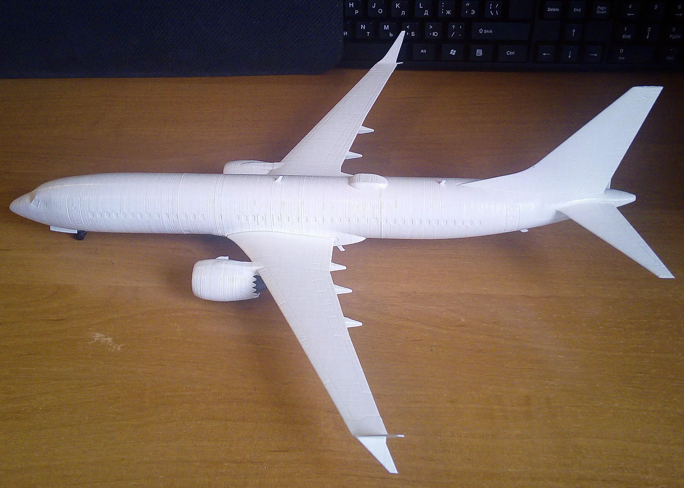 131214-8 Model kit Boeing 737-8 MAX Down 3D print model_8