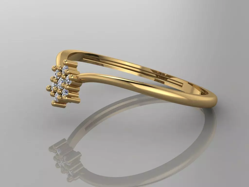 Ultra Light Ring 044 3D print model_4