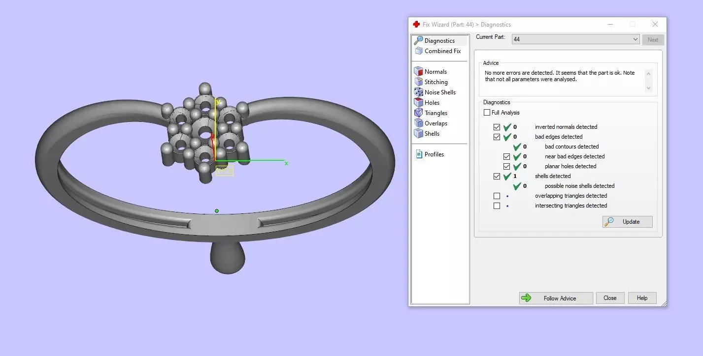 Ultra Light Ring 044 3D print model_9