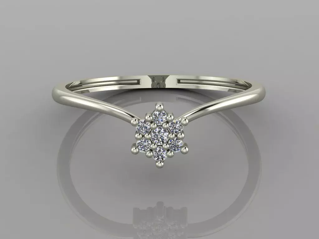 Ultra Light Ring 044 3D print model_2