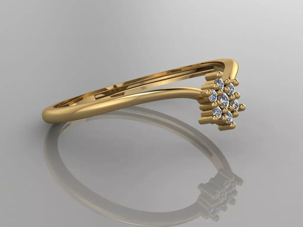 Ultra Light Ring 044 3D print model_3