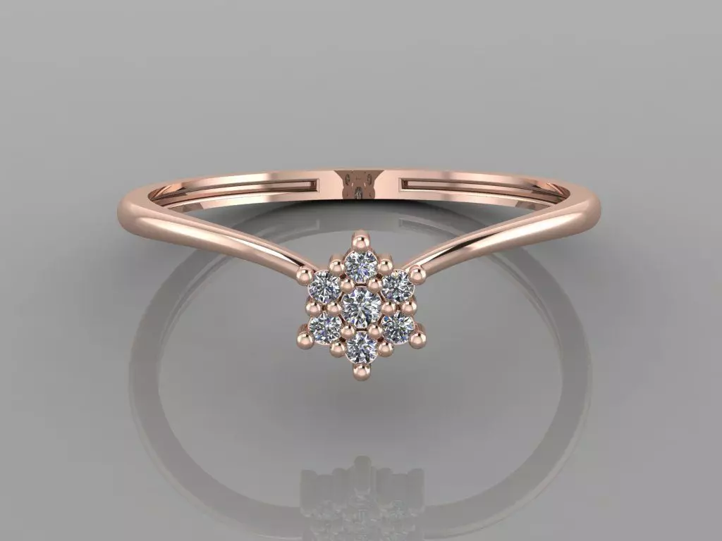 Ultra Light Ring 044 3D print model_1