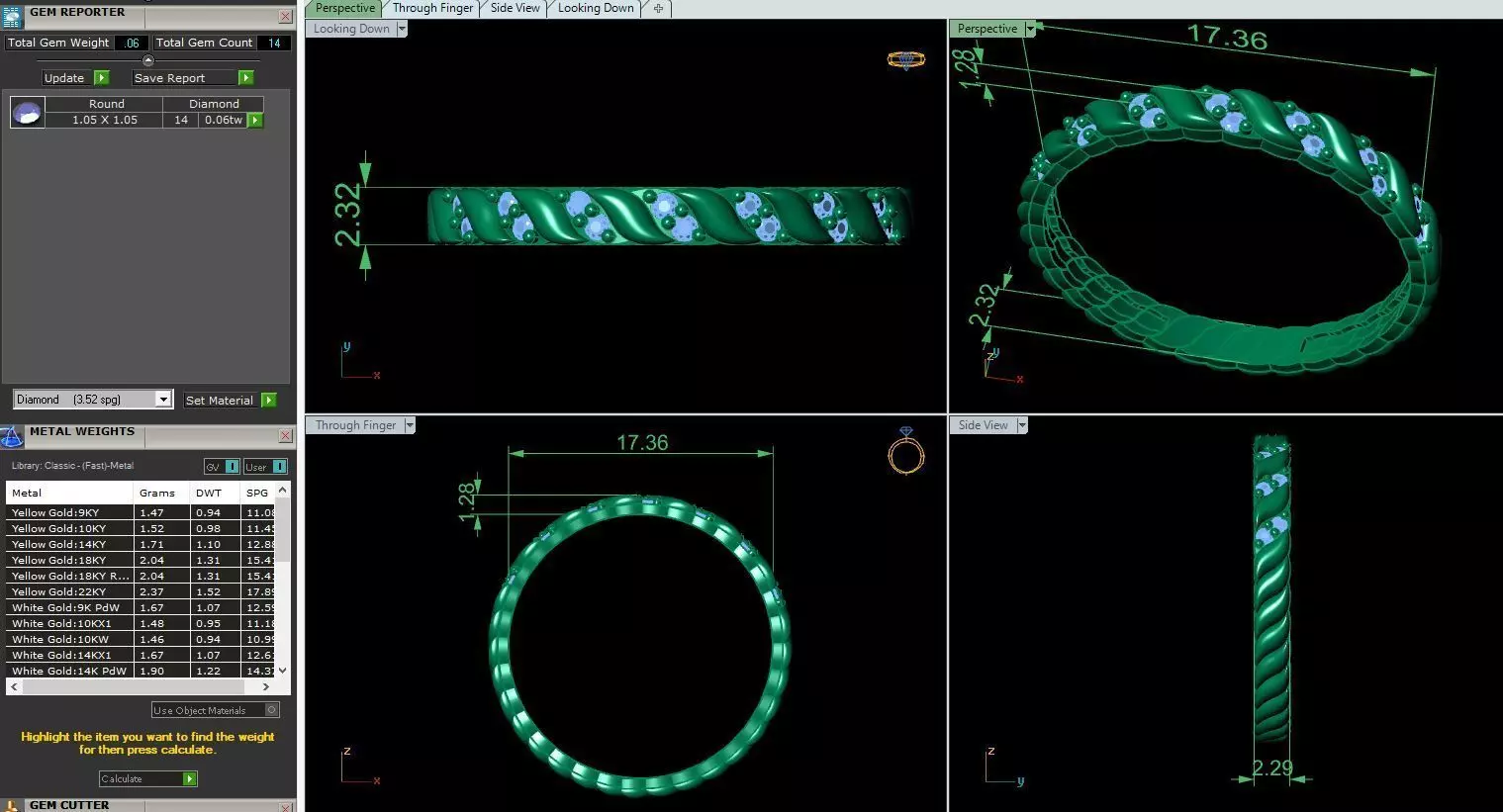 Ultra Light Ring 046 3D print model_5
