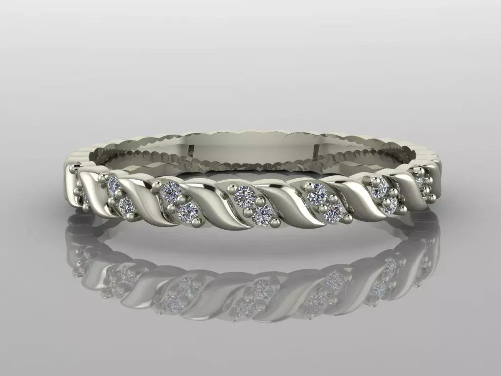 Ultra Light Ring 046 3D print model_2