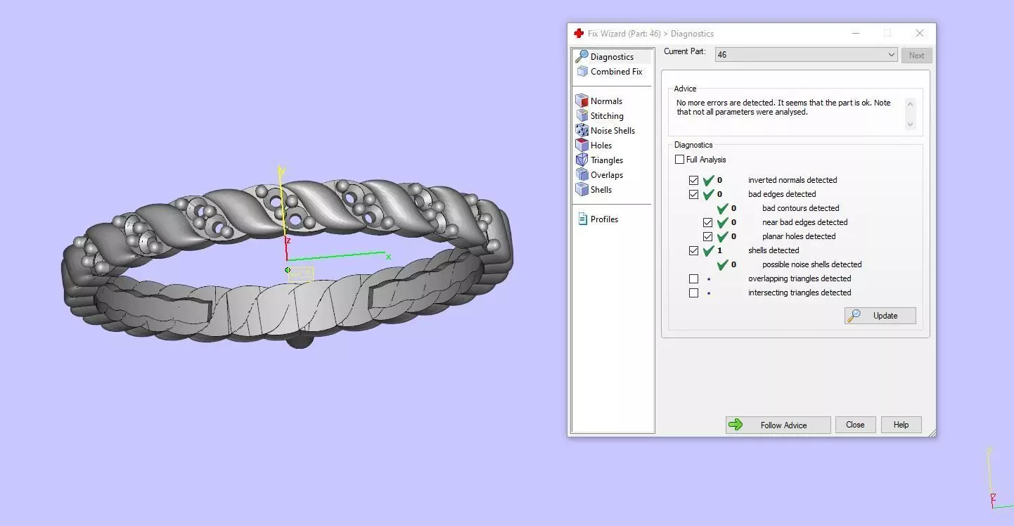 Ultra Light Ring 046 3D print model_9