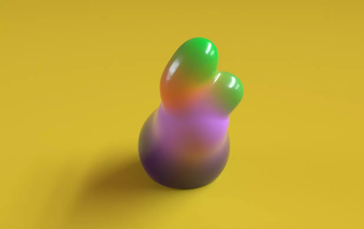 Eggplant first day in town 3D model_3