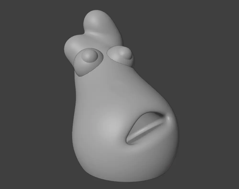 Eggplant first day in town 3D model_22