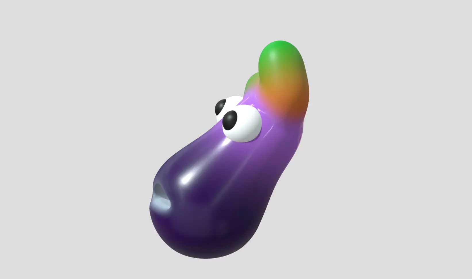 Eggplant first day in town 3D model_30