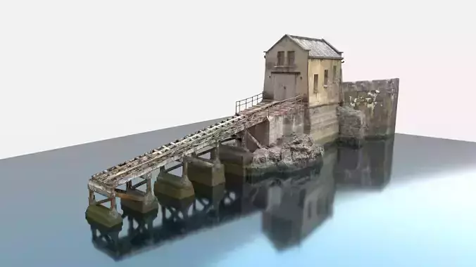 Old Shipyard 3D model
