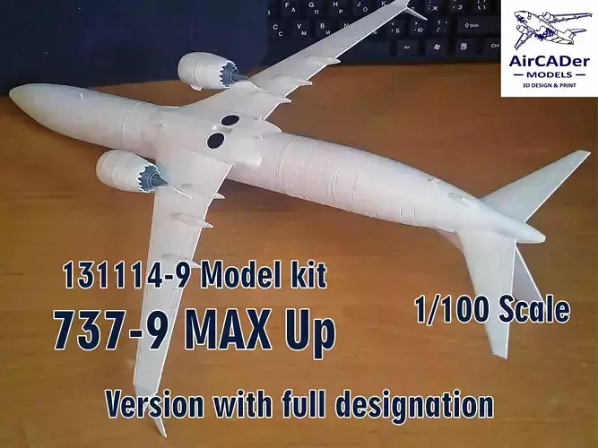 131114-9 Model kit Boeing 737-9 MAX Up 3D print model