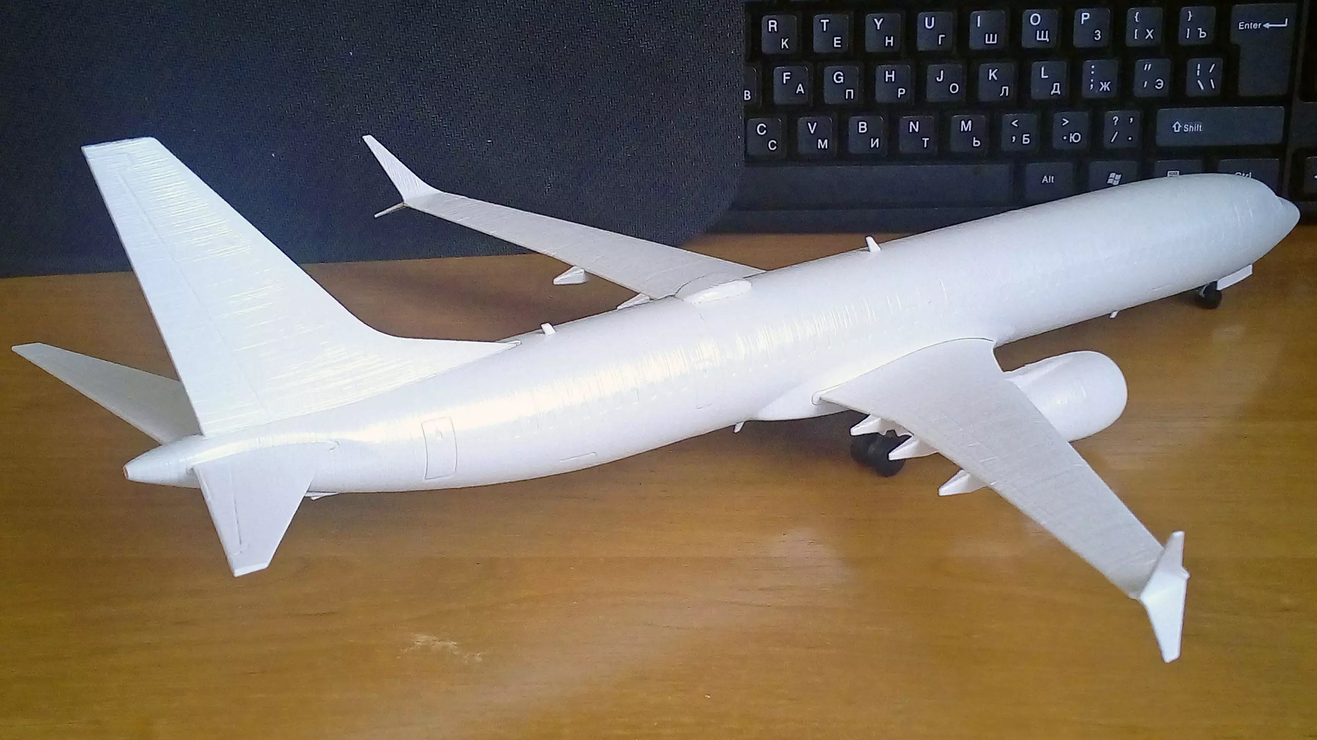 131214-9 Model kit Boeing 737-9 MAX Down 3D print model_3