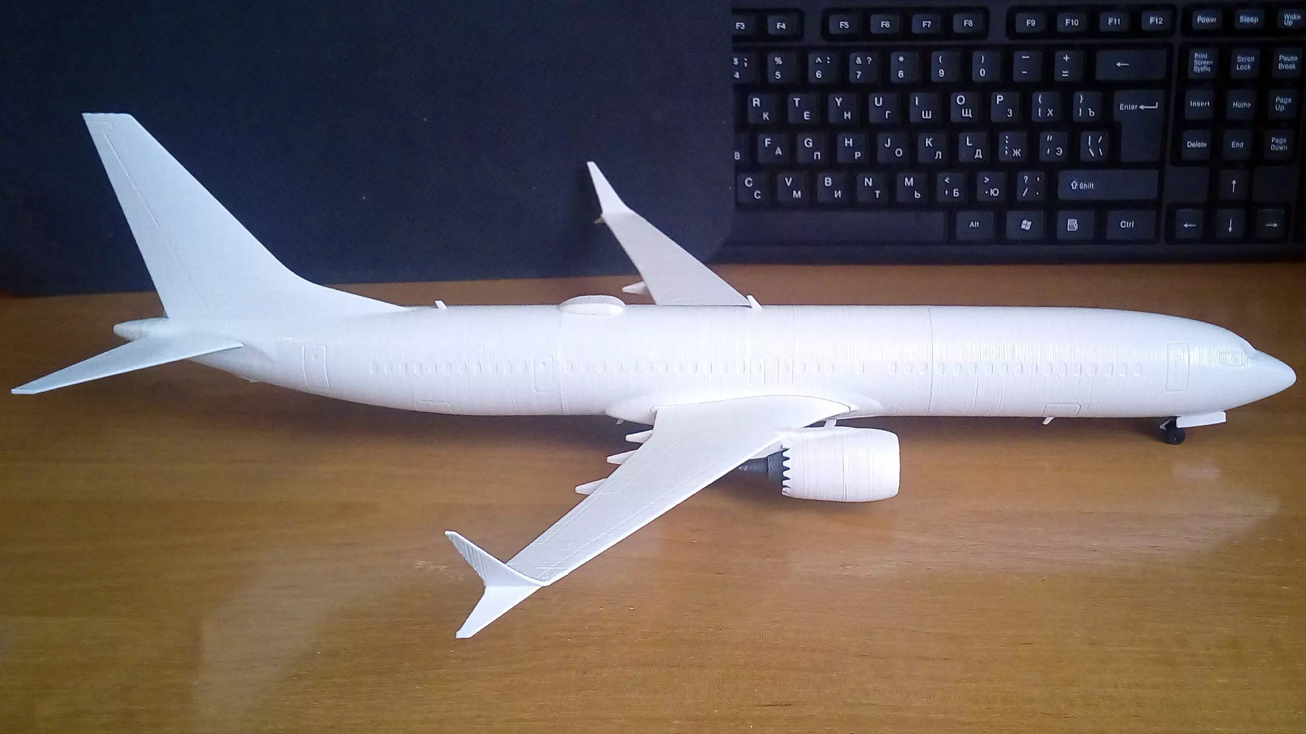 131214-9 Model kit Boeing 737-9 MAX Down 3D print model_5
