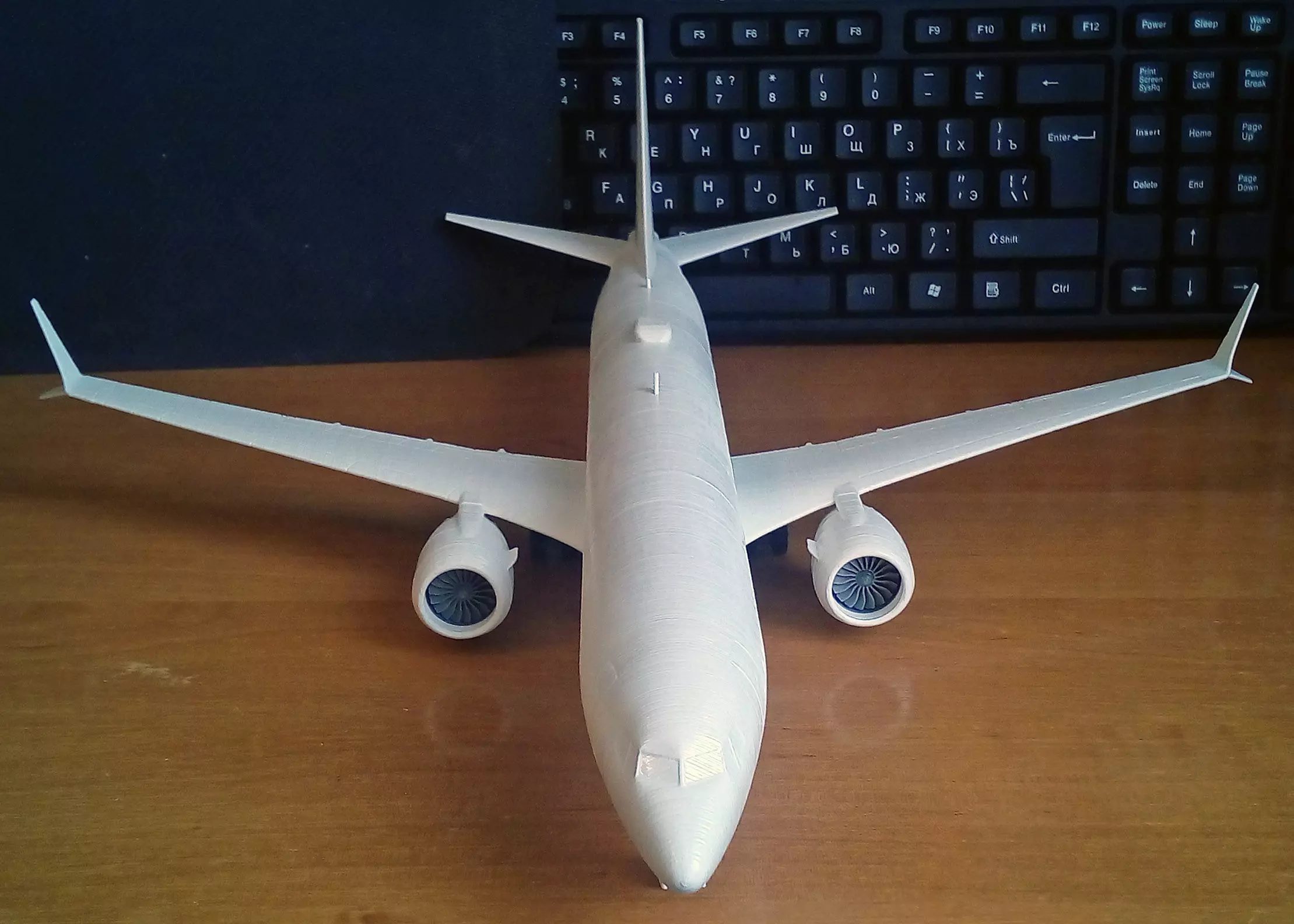 131214-9 Model kit Boeing 737-9 MAX Down 3D print model_7