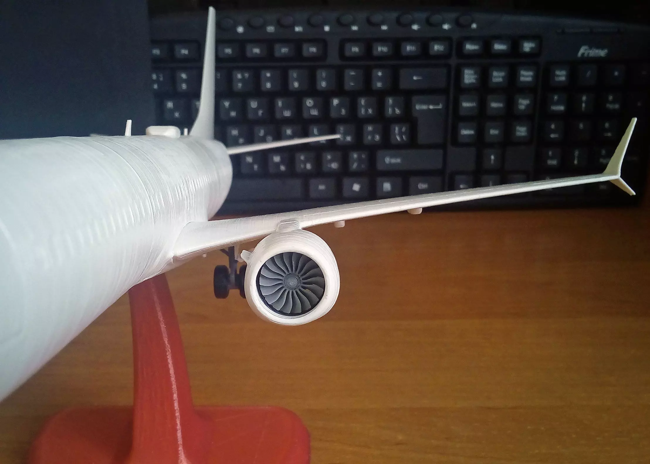 131214-9 Model kit Boeing 737-9 MAX Down 3D print model_12