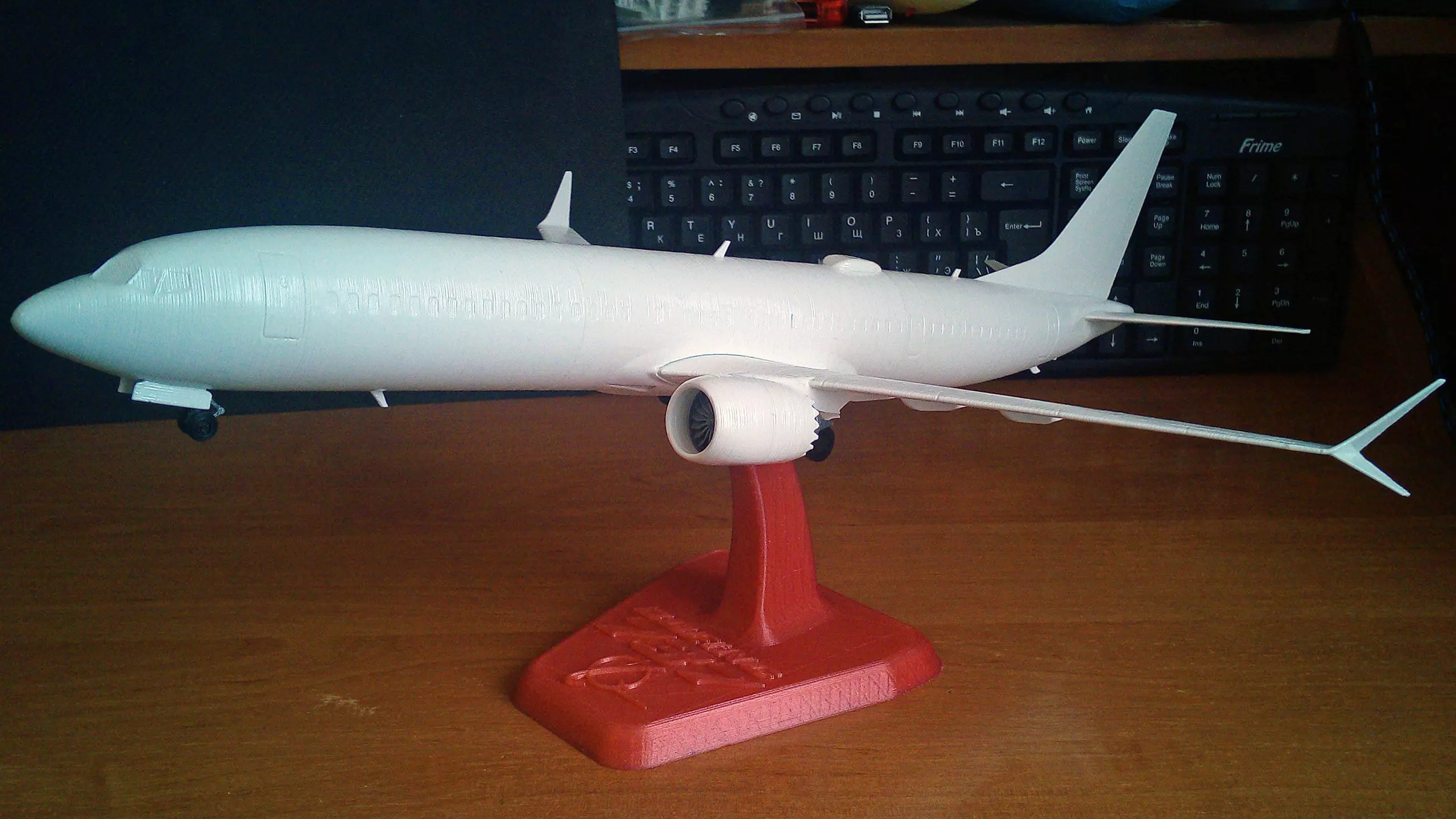 131214-9 Model kit Boeing 737-9 MAX Down 3D print model_14
