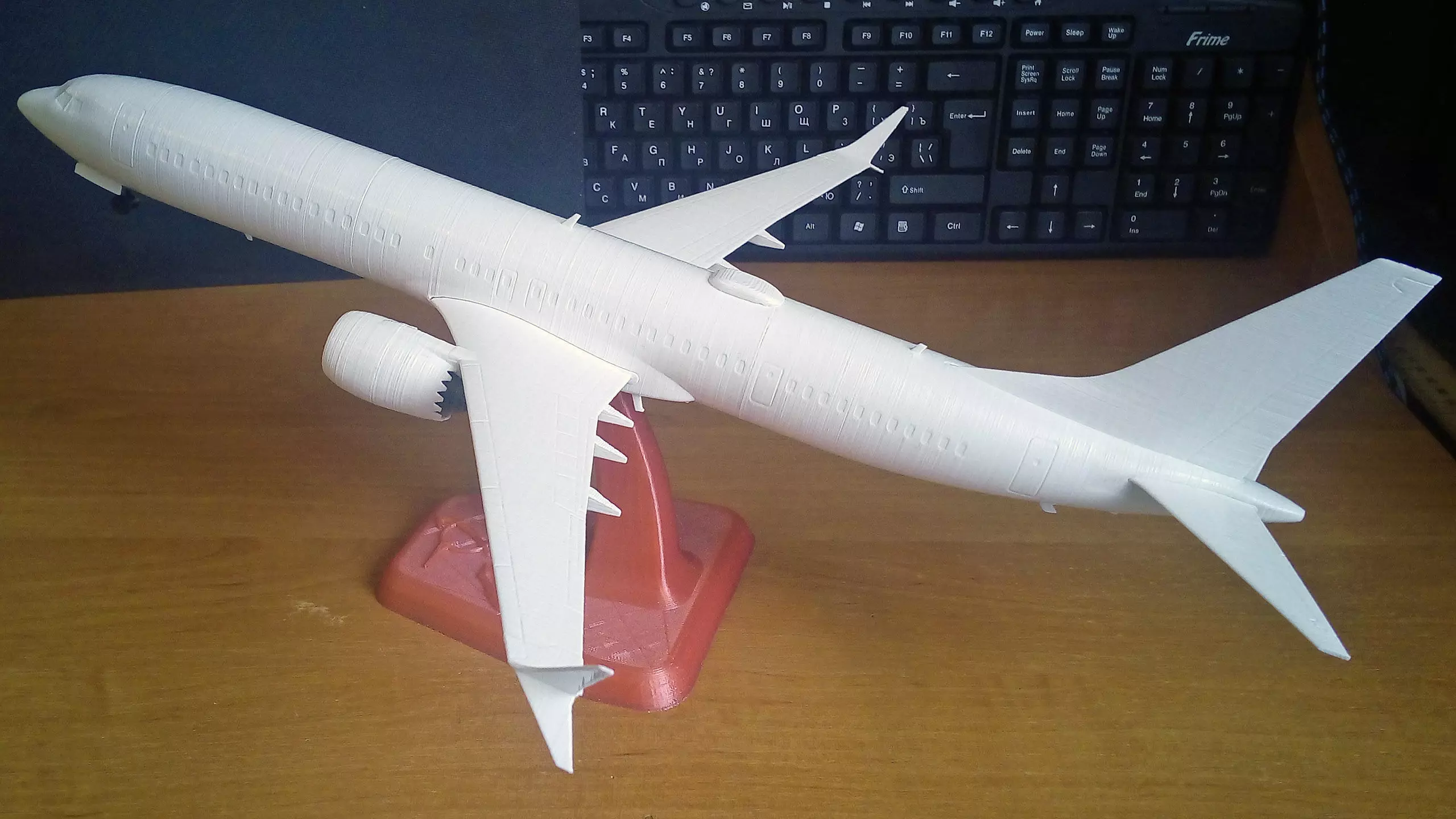 131214-9 Model kit Boeing 737-9 MAX Down 3D print model_11