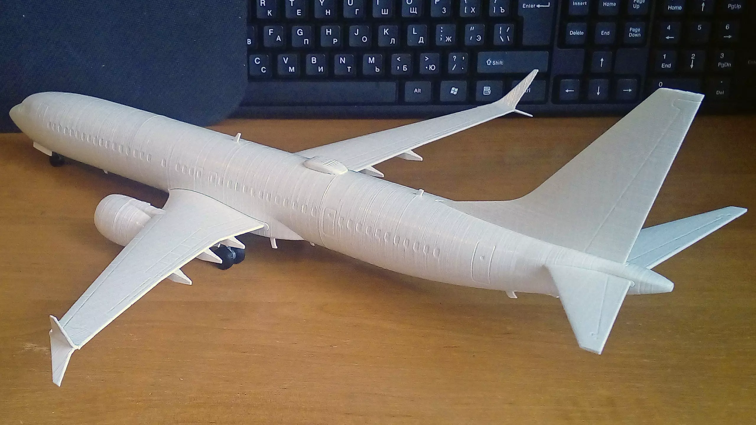 131214-9 Model kit Boeing 737-9 MAX Down 3D print model_6