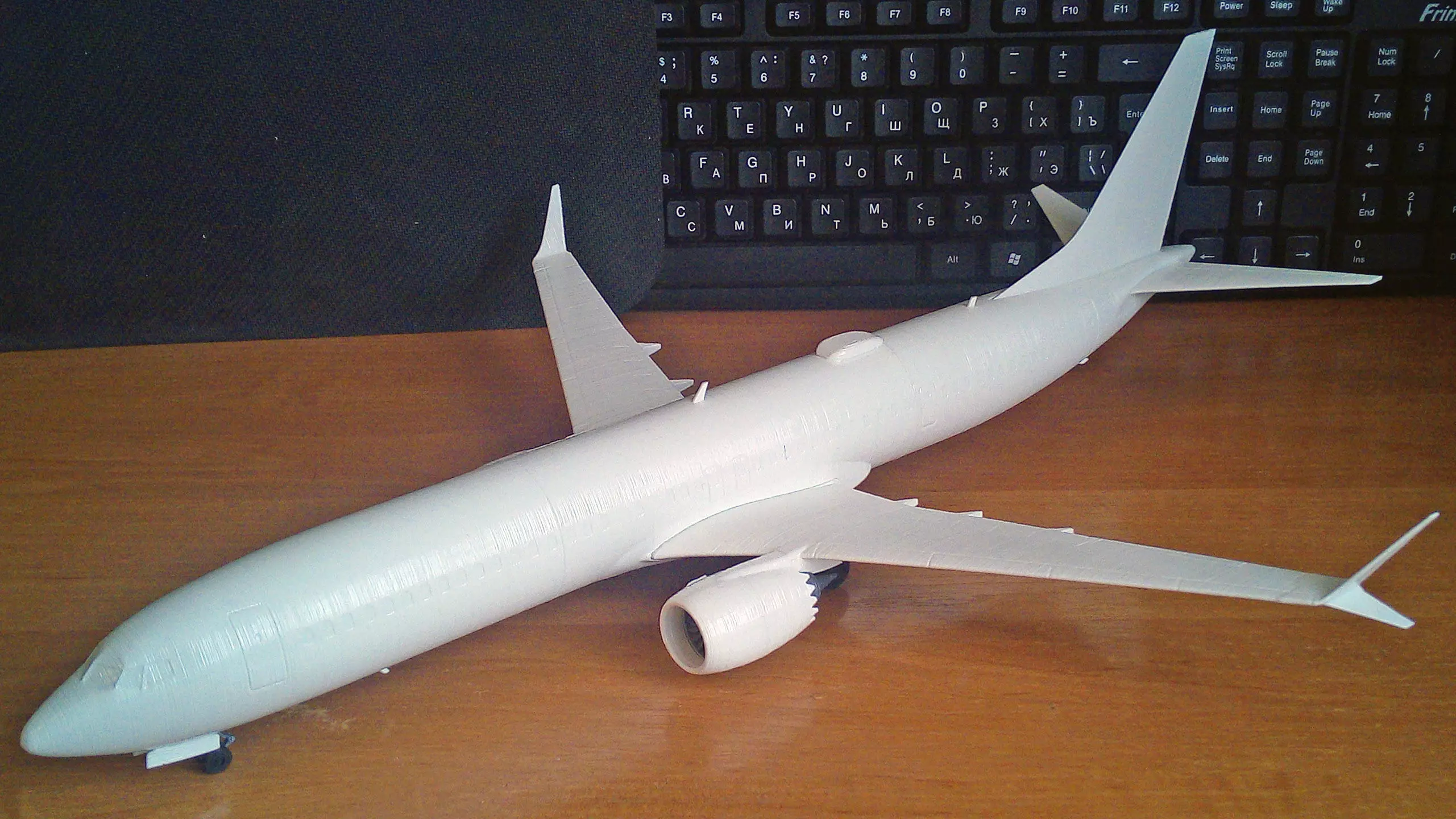 131214-9 Model kit Boeing 737-9 MAX Down 3D print model_2