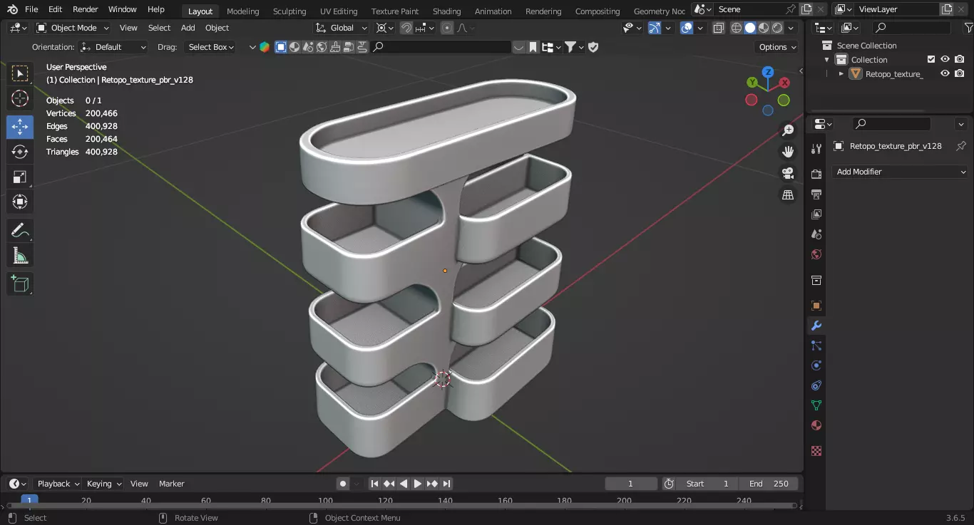 Multi-Tier Premium Tray Organizer 3D print model_1