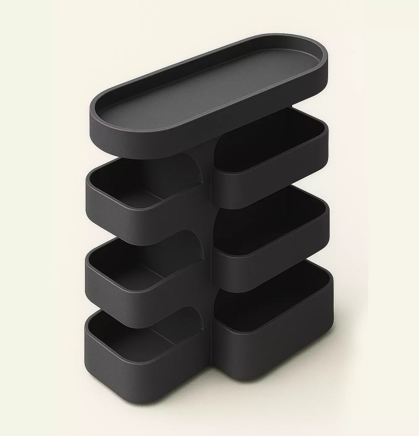 Multi-Tier Premium Tray Organizer 3D print model_0