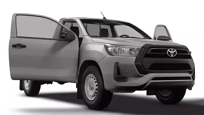 Toyota Hilux RegCab HQInt 2025 3D model