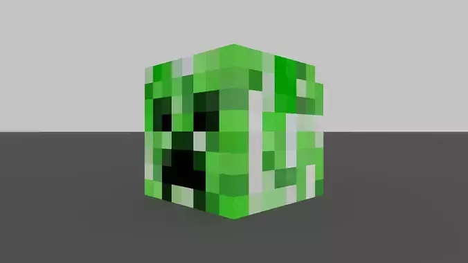 MineCraft creeper head