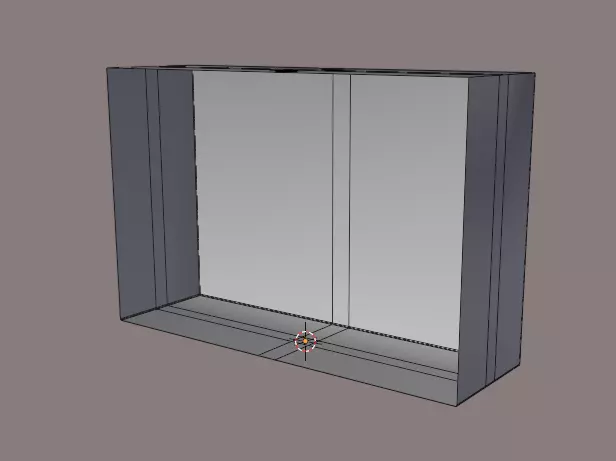 2-5D fighting game training stage-low poly Arena with textures Low-poly 3D model_4