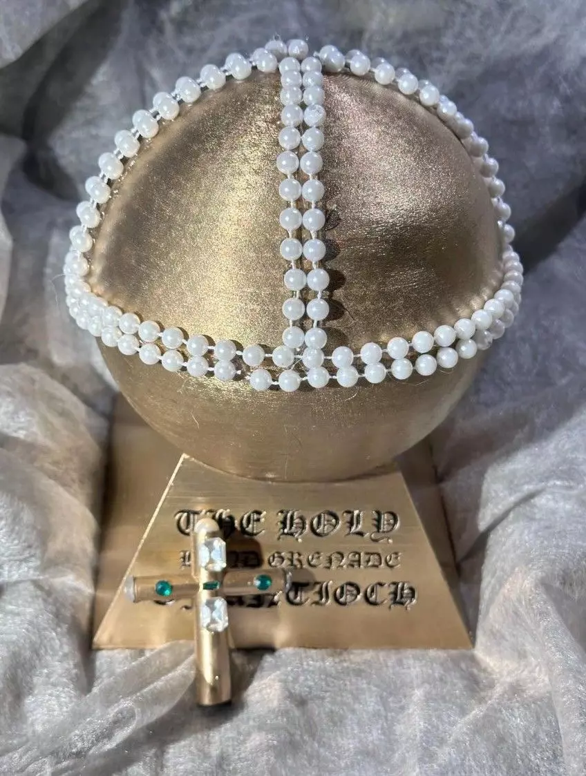 Holy Hand Grenade Of Antioch - Holy Grail Replica Movie Prop 3D print model_9