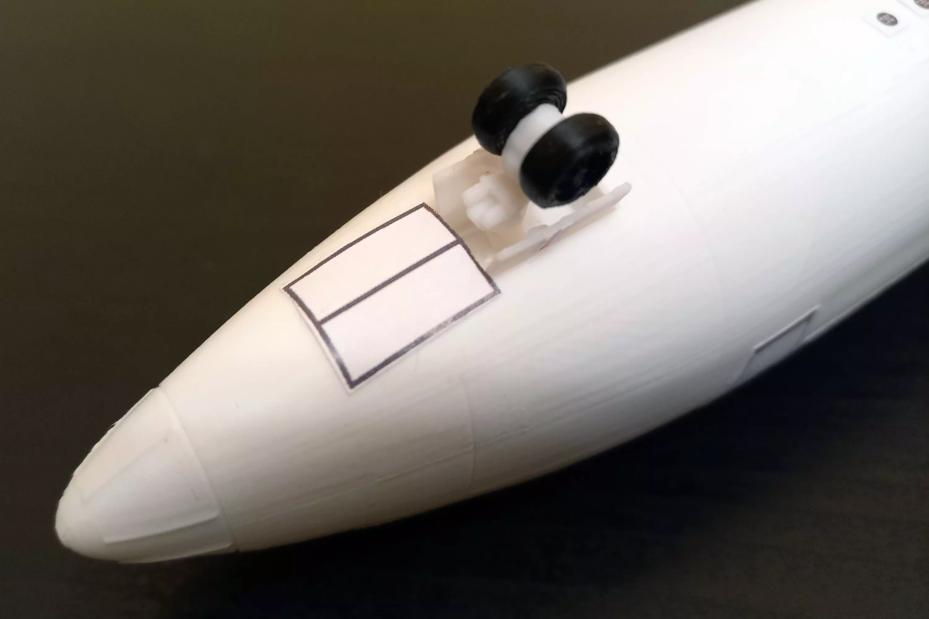 26101 Model kit Boeing 727-200 Down fg 3D print model_46