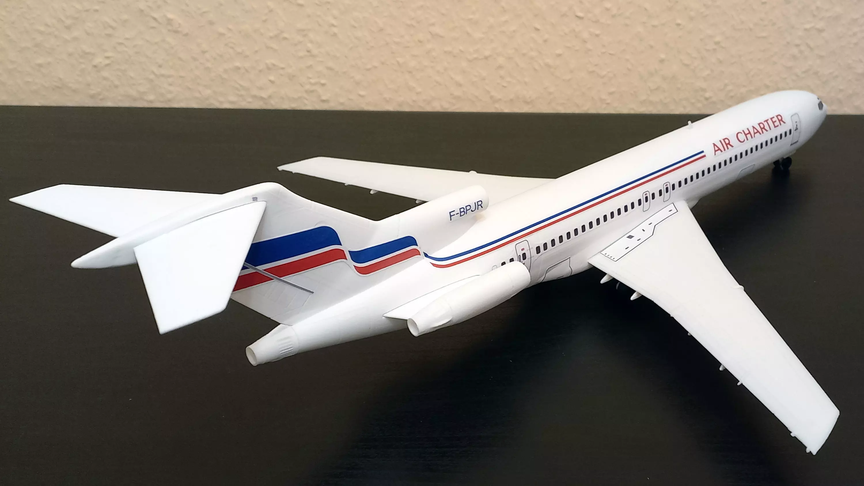 26101 Model kit Boeing 727-200 Down fg 3D print model_19